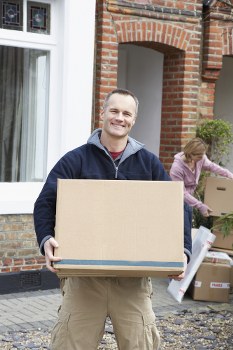 Local removals team helping with a home move in Elmpark