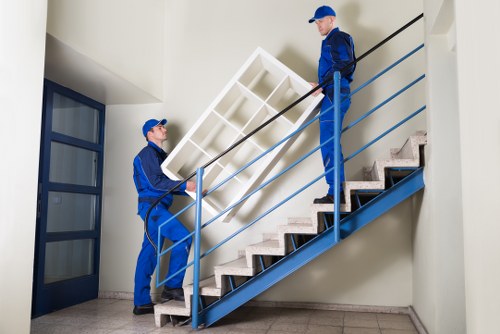 Reusable packing and recycling operations at a storage facility