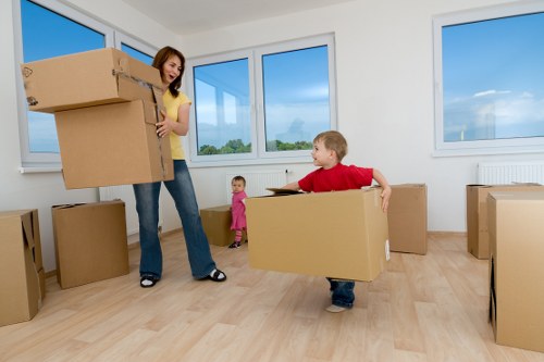 Safe furniture handling during an Elmpark flat move